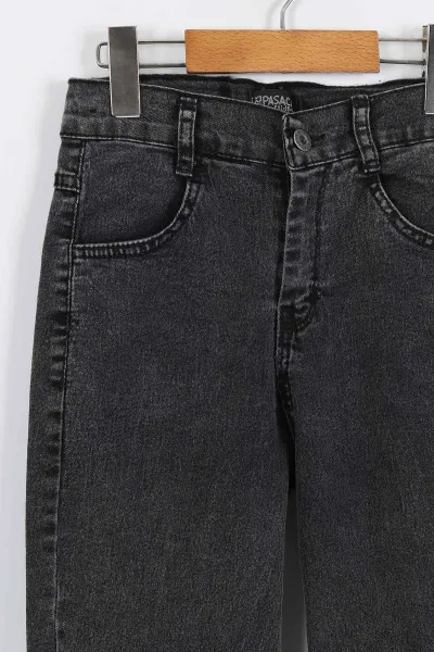 Füme (11-15 Yaş)Basic Model Erkek Çocuk Kot Pantolon 329833