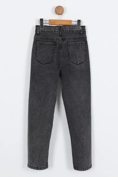 Füme (11-15 Yaş)Basic Model Erkek Çocuk Kot Pantolon 329833
