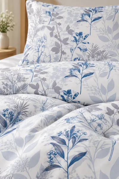 Füme 160x220 Cm Bella Home Tek Kişilik Lastikli Çarşaf Nevresim Takımı 491128