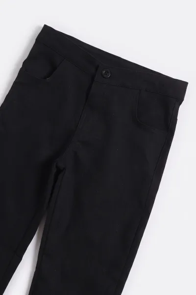 Füme (2-10 Yaş) Gömlekli Triko Hırkalı Gabardin Pantolonlu Erkek Çocuk 3'lü Takım 501442