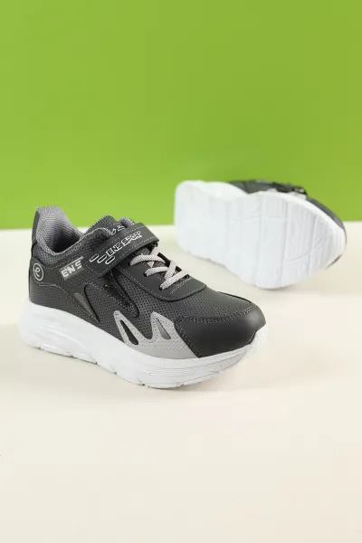 Füme (31-35 Filet) Baskılı Kalın Taban Cırtlı Erkek Çocuk Spor Ayakkabı 228008