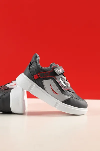 Füme (31-35 Filet) Kalın Taban Cırtlı Erkek Çocuk Spor Ayakkabı 228003