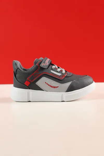 Füme (31-35 Filet) Kalın Taban Cırtlı Erkek Çocuk Spor Ayakkabı 228003