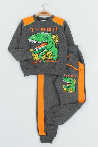 fume-4-8-yas-t-rex-dinosaur-baskili-iki-ip-erkek-cocuk-takim-137552