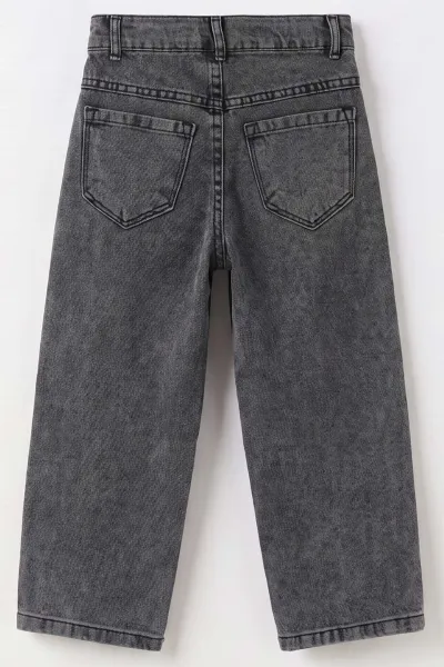 Füme (5-12 Yaş) Baggy  Erkek  Çocuk Kot Pantolon 490860