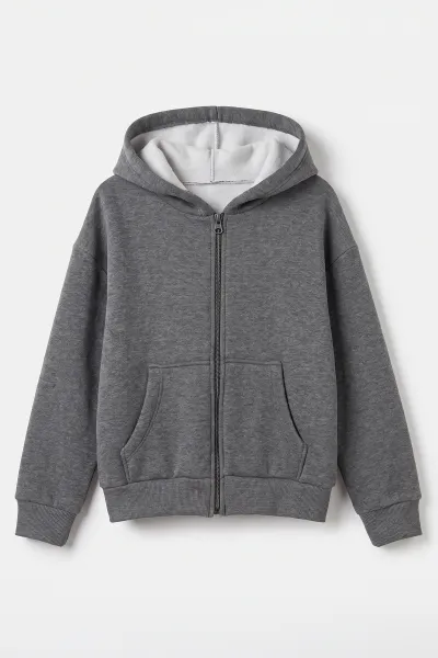 fume-5-12-yas-baskisiz-fermuarli-kapusonlu-3-ip-sardonlu-erkek-cocuk-sweatshirt-483578