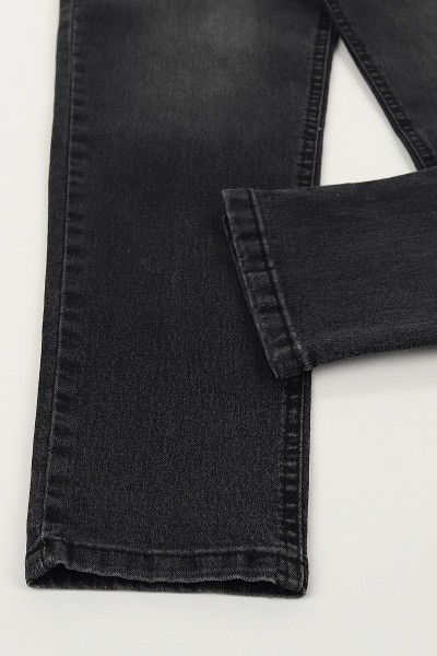 Füme (8-12 Yaş) Taşlamalı Erkek Çocuk Pantolon 145771