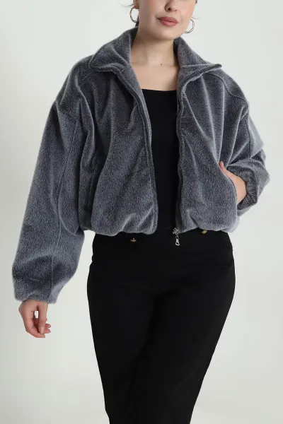 Füme Bassic Bomber Fox Kadın Mont 484228