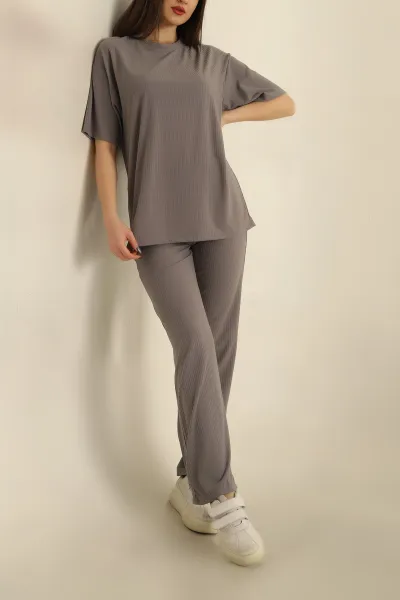 Füme Fitilli Bayan İkili Takım 253966