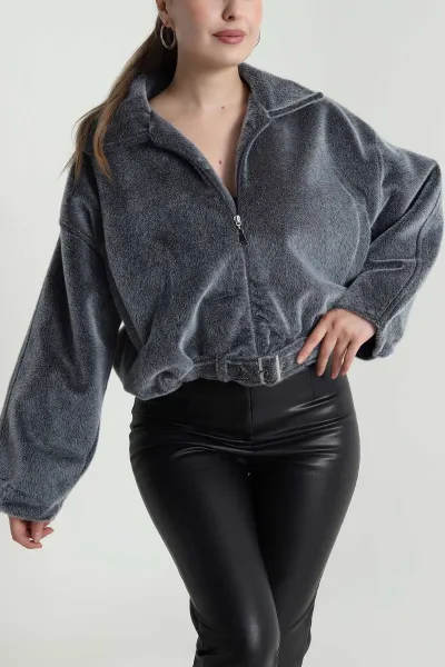 Füme Fox Bomber Kadın Mont 483985