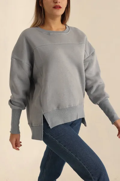 Füme İçi Şardonlu Bayan Sweat 224833