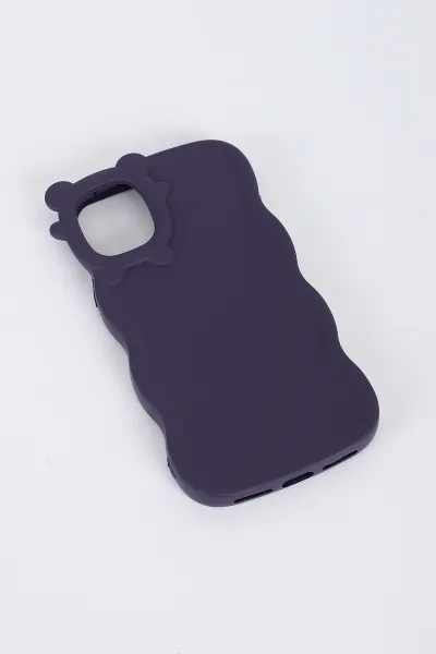 Füme Iphone XS Uyumlu Micky Mouse Serisi Yumuşak Slikon Telefon Kılıfı 391242