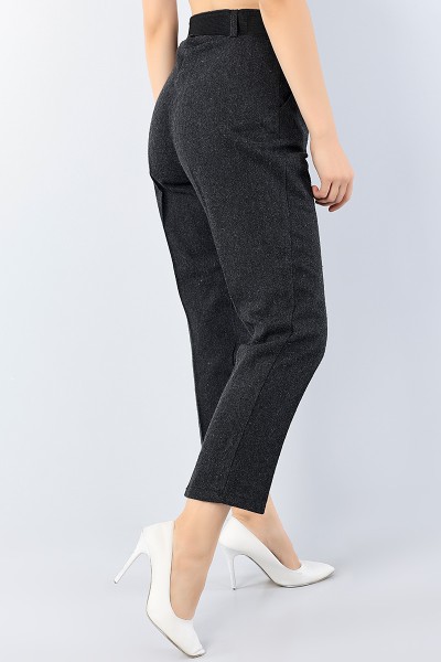 Füme Kemerli Bayan Kaşmir Pantolon 75700