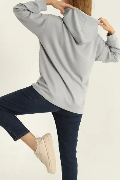 Füme Modal Kumaş Bayan Sweat 304506