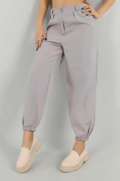 Füme Paça Lastikli Şalvar Pantolon 147071