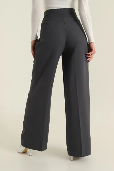 Füme Palazzo Atlas Kadın Pantolon 424958