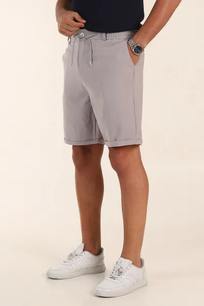 Füme Relaxed Fit Double Kumaş Duble Paça Erkek Şort 382315