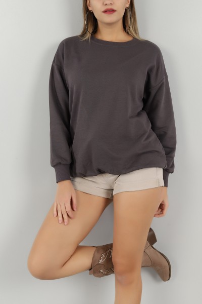 Füme Üç İp Bayan Sweat 144915