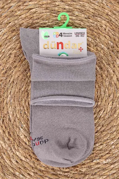 Füme Unisex Dört Mevsim Diyabetik Bambu Konç Çorap (36-40) 477038
