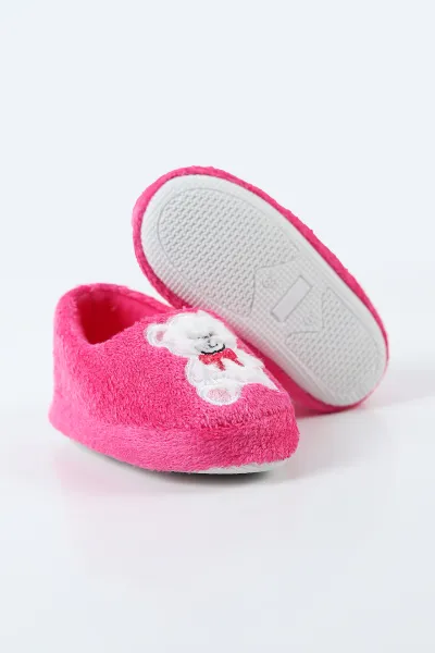 Fuşya ( 21 - 24 ) Peluş Figürlü Bebek Panduf 496286