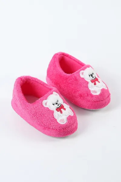 Fuşya ( 21 - 24 ) Peluş Figürlü Bebek Panduf 496286