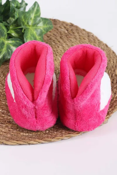 Fuşya ( 21 - 24 ) Peluş Figürlü Kız Bebek Panduf 419873