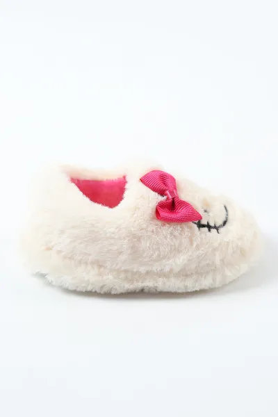 Fuşya ( 21 - 24 ) Peluş Figürlü Kız Bebek Panduf 488292