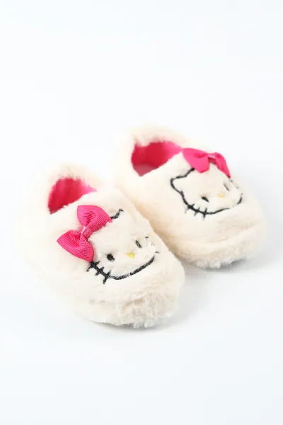 Fuşya ( 21 - 24 ) Peluş Figürlü Kız Bebek Panduf 488292