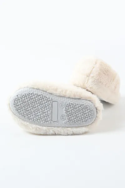 Fuşya ( 21 - 24 ) Peluş Figürlü Kız Bebek Panduf 488292