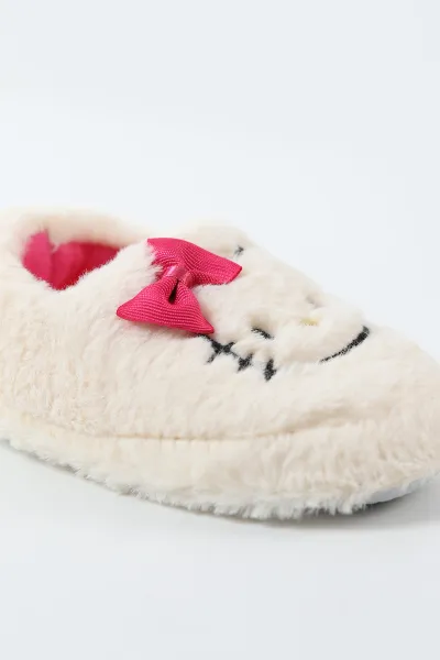 Fuşya ( 25 - 28 ) Peluş Figürlü Kız Çocuk Panduf 495450