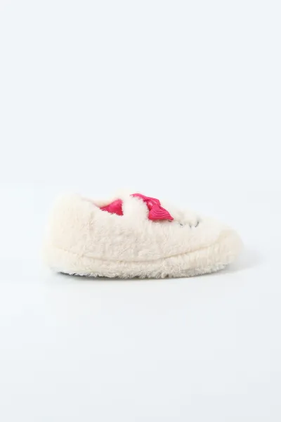 Fuşya ( 25 - 28 ) Peluş Figürlü Kız Çocuk Panduf 495450