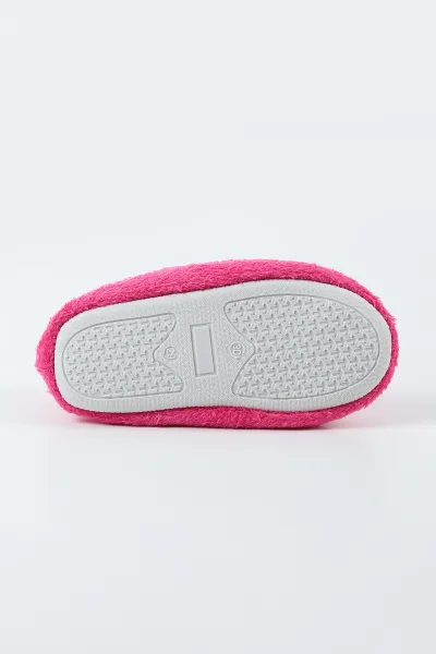 Fuşya ( 29 - 34 ) Peluş Figürlü Kız Çocuk Panduf 495170