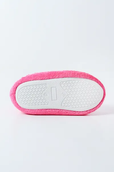 Fuşya ( 29 - 34 ) Peluş Figürlü Kız Çocuk Panduf 495175