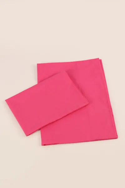 Fuşya 50x70 Cm Bella Home Jelatinde Kapaklı 2'li Yastık Kılıfı 412674