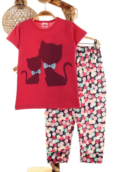 fusya-7-13-yas-baskili-kiz-cocuk-pijama-takimi-155752