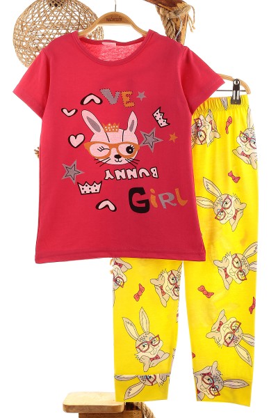 fusya-7-13-yas-baskili-kiz-cocuk-pijama-takimi-155756