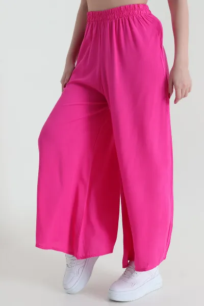 fusya-beli-lastikli-salvar-dokuma-kadin-pantolon-430050