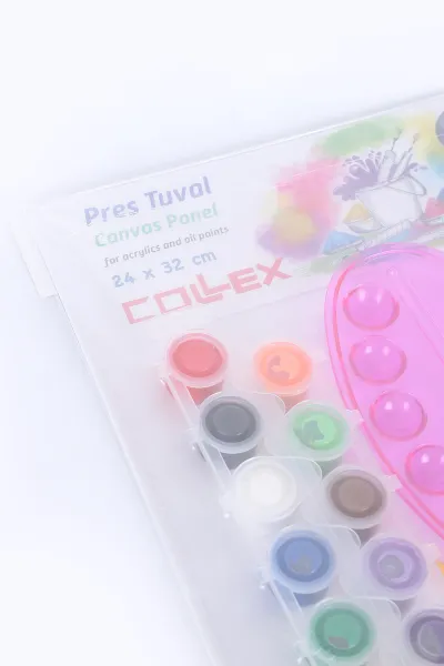 Fuşya Collex Pres Tuval Seti 24x32 Cm 385486