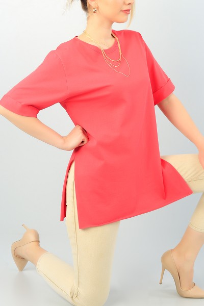 fusya-duble-kol-yirtmacli-bayan-tisort-65351