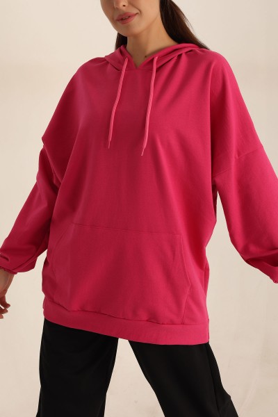fusya-iki-ip-kapsonlu-sweat-tunik-198419
