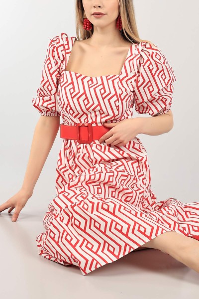 fusya-kemerli-desenli-dokuma-elbise-110559