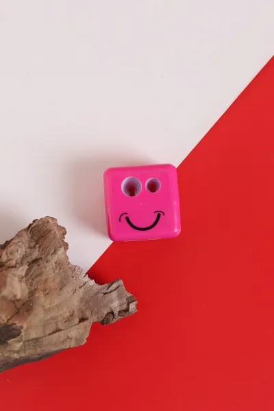 Fuşya Mikro Emoji Kalemtıraş MK-1020 284885