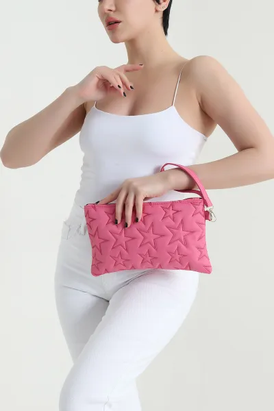 fusya-saten-yildiz-tasarimli-kadin-el-cantasi-459087