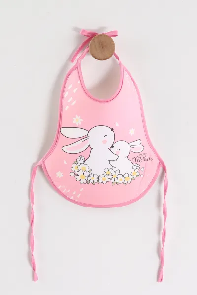 fusya-tavsan-desenli-sivi-gecirmez-bebek-mama-onlugu-456255