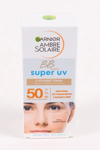 Garnier Ambre Solaire Renkli Koruyucu Bb Krem - Orta Ton 50 Spf 50 Ml 458448