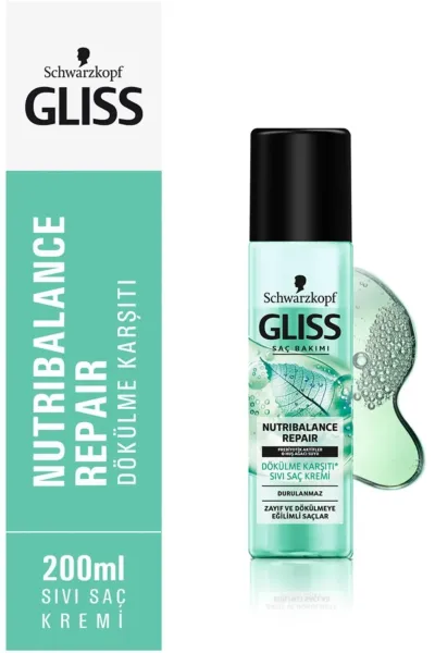 Gliss Sıvı Saç Kremi 200ml Nutri-Balance Repair 275211