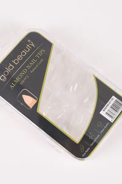 Gold Beauty 100'lü Kutulu Şeffaf Takma Tırnak 472908