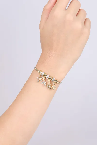 Gold Charmlı Bileklik 477595