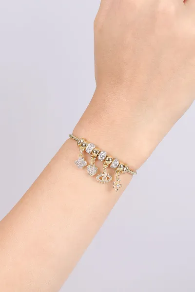 Gold Charmlı Bileklik 477596