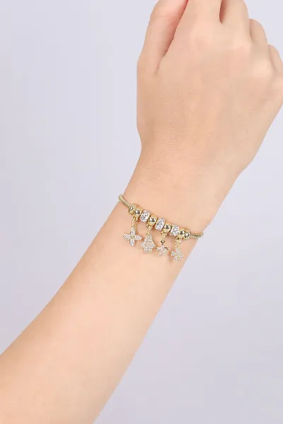 Gold Charmlı Bileklik 477597